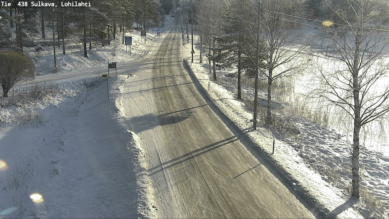 Weather Camera Image Road 438 Sulkava, Lohilahti, Sulkava, Etelä-Savo