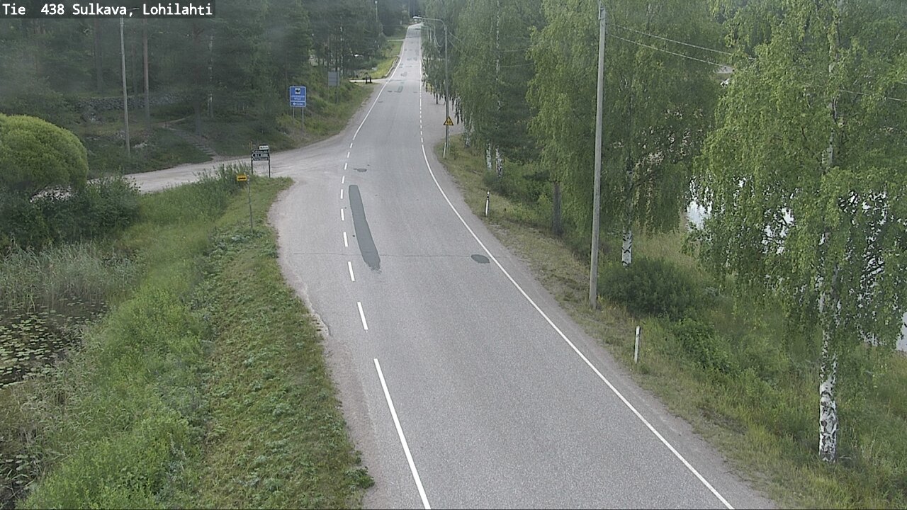 Weather Camera Image Road 438 Sulkava, Lohilahti, Sulkava, Etelä-Savo