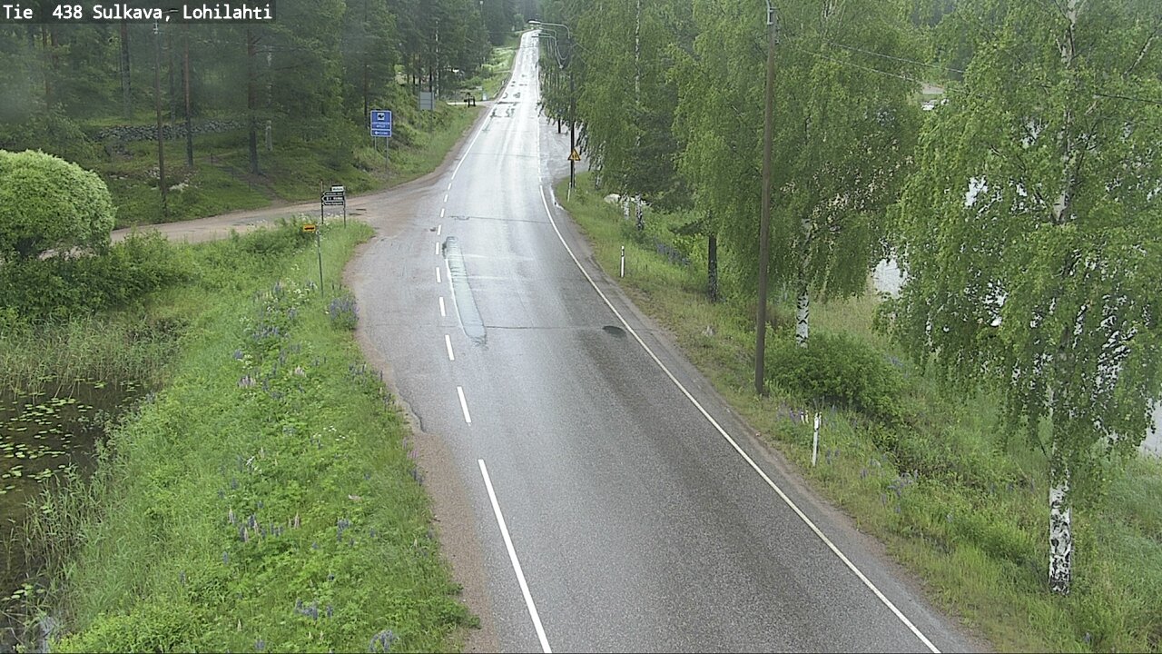 Weather Camera Image Road 438 Sulkava, Lohilahti, Sulkava, Etelä-Savo