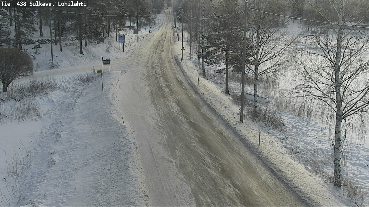 Weather Camera Image Road 438 Sulkava, Lohilahti, Sulkava, Etelä-Savo