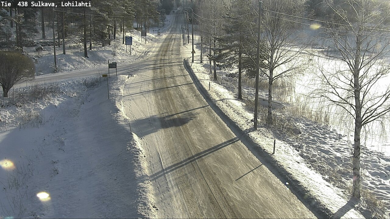 Weather Camera Image Road 438 Sulkava, Lohilahti, Sulkava, Etelä-Savo