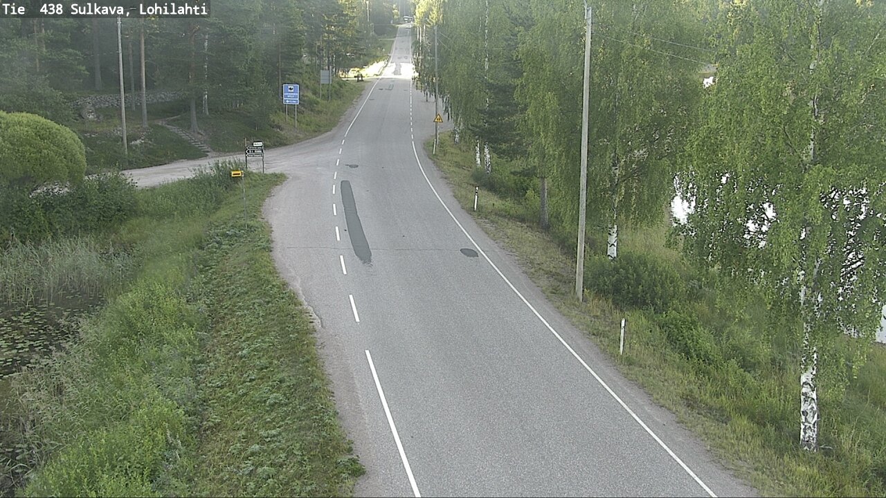 Weather Camera Image Road 438 Sulkava, Lohilahti, Sulkava, Etelä-Savo
