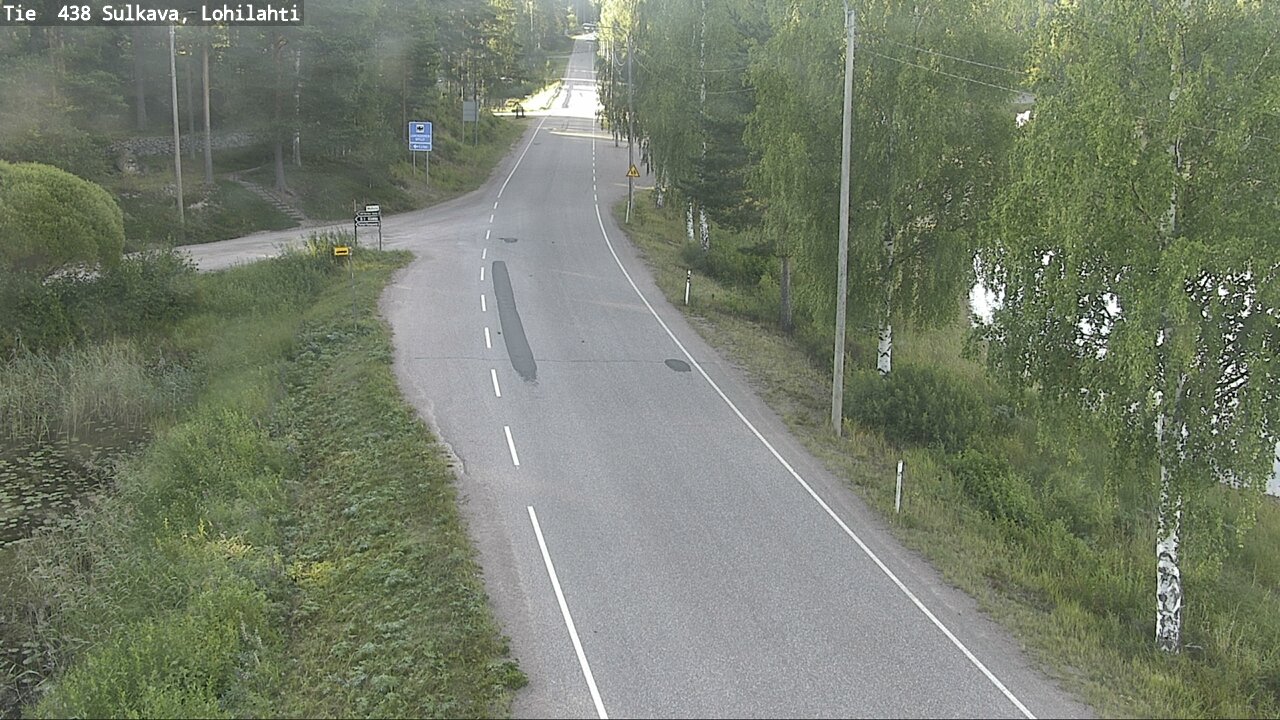 Weather Camera Image Road 438 Sulkava, Lohilahti, Sulkava, Etelä-Savo