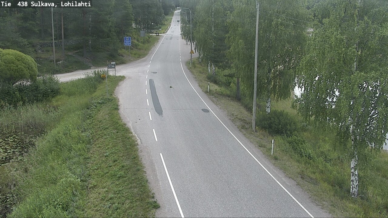 Weather Camera Image Road 438 Sulkava, Lohilahti, Sulkava, Etelä-Savo