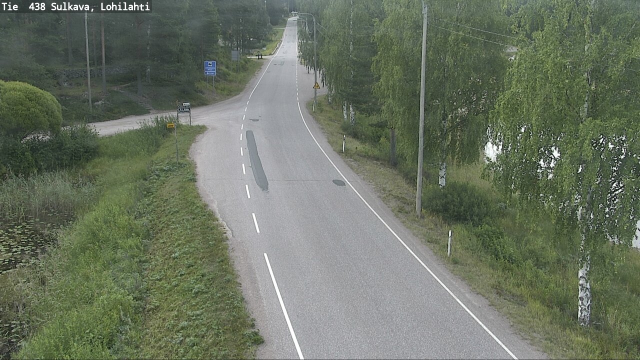 Weather Camera Image Road 438 Sulkava, Lohilahti, Sulkava, Etelä-Savo