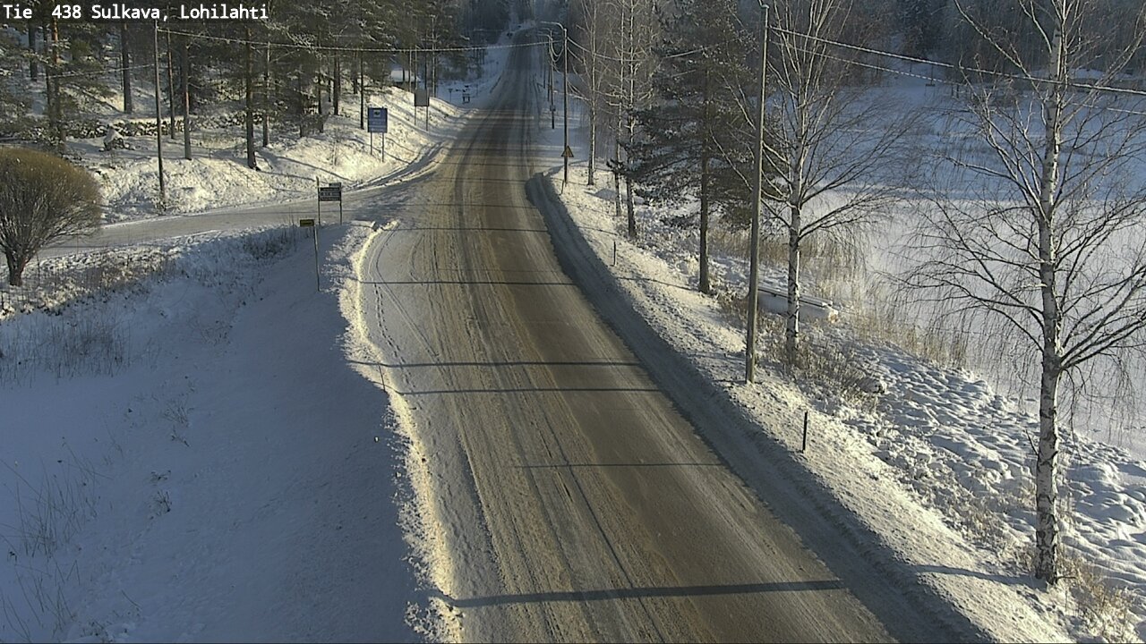 Weather Camera Image Väg 438 Sulkava, Lohilahti, Sulkava, Etelä-Savo