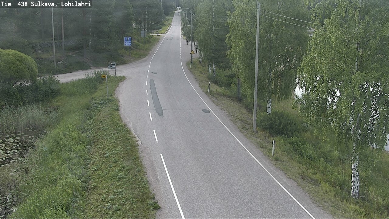 Weather Camera Image Road 438 Sulkava, Lohilahti, Sulkava, Etelä-Savo