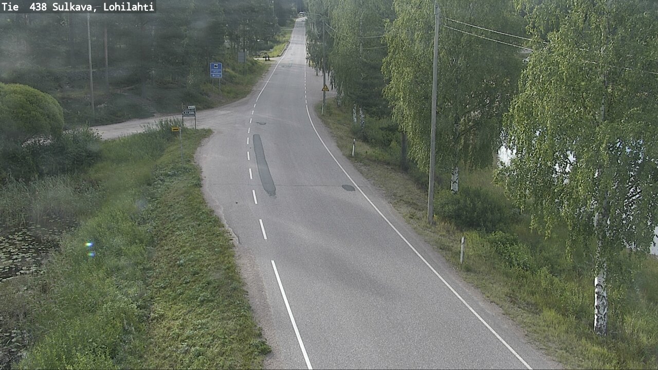 Weather Camera Image Road 438 Sulkava, Lohilahti, Sulkava, Etelä-Savo