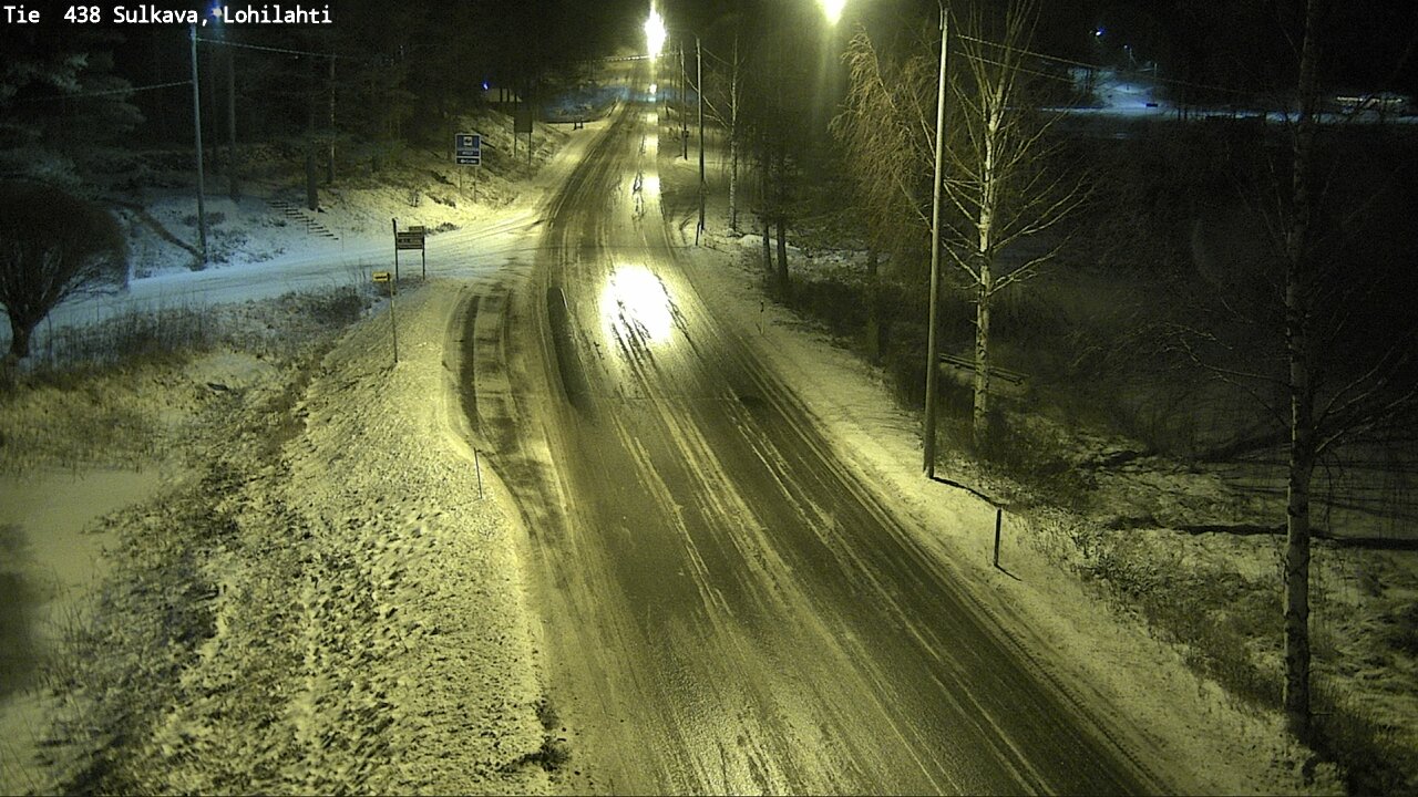 Weather Camera Image Väg 438 Sulkava, Lohilahti, Sulkava, Etelä-Savo