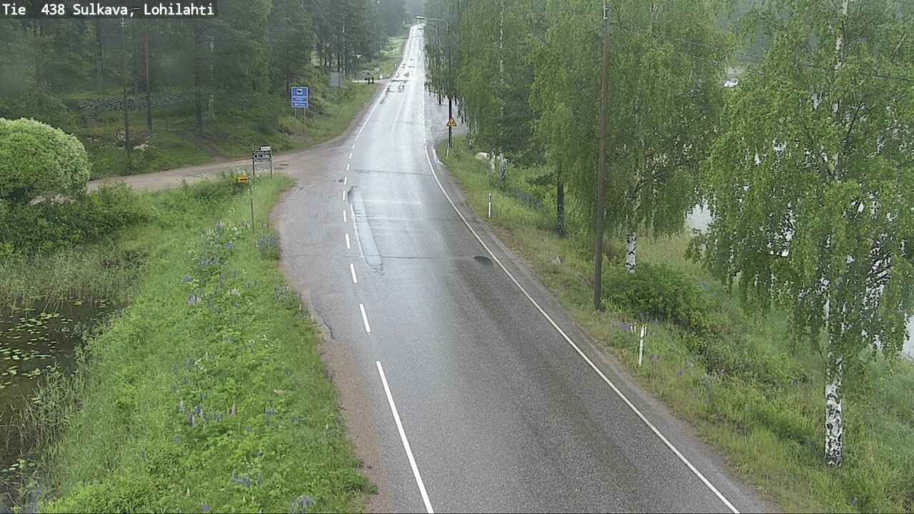 Weather Camera Image Väg 438 Sulkava, Lohilahti, Sulkava, Etelä-Savo