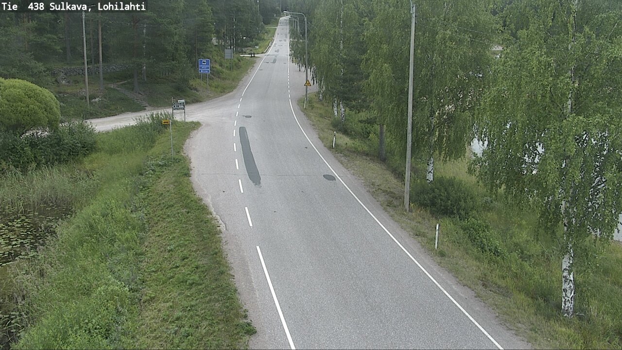 Weather Camera Image Road 438 Sulkava, Lohilahti, Sulkava, Etelä-Savo