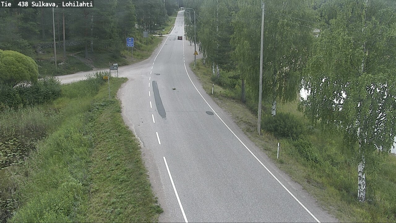 Weather Camera Image Road 438 Sulkava, Lohilahti, Sulkava, Etelä-Savo