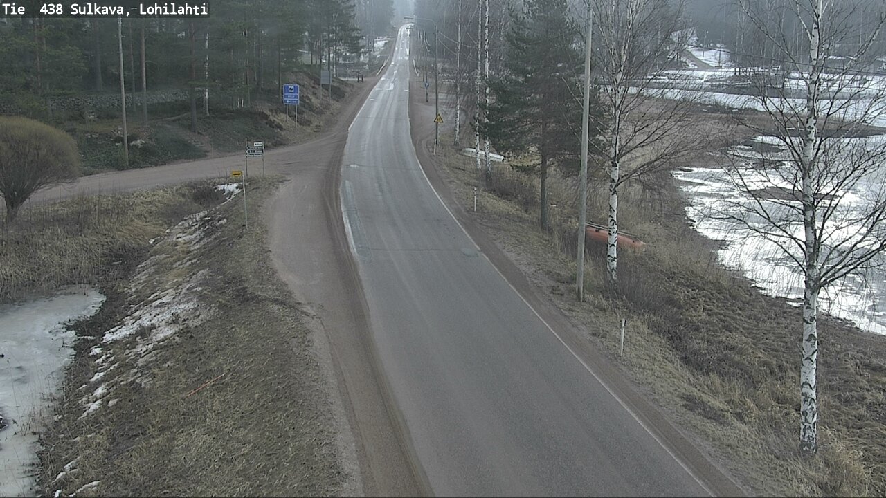 Weather Camera Image Road 438 Sulkava, Lohilahti, Sulkava, Etelä-Savo