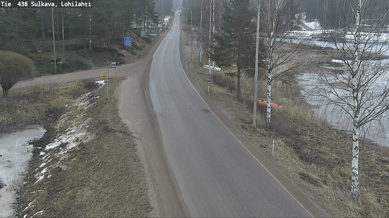 Weather Camera Image Road 438 Sulkava, Lohilahti, Sulkava, Etelä-Savo
