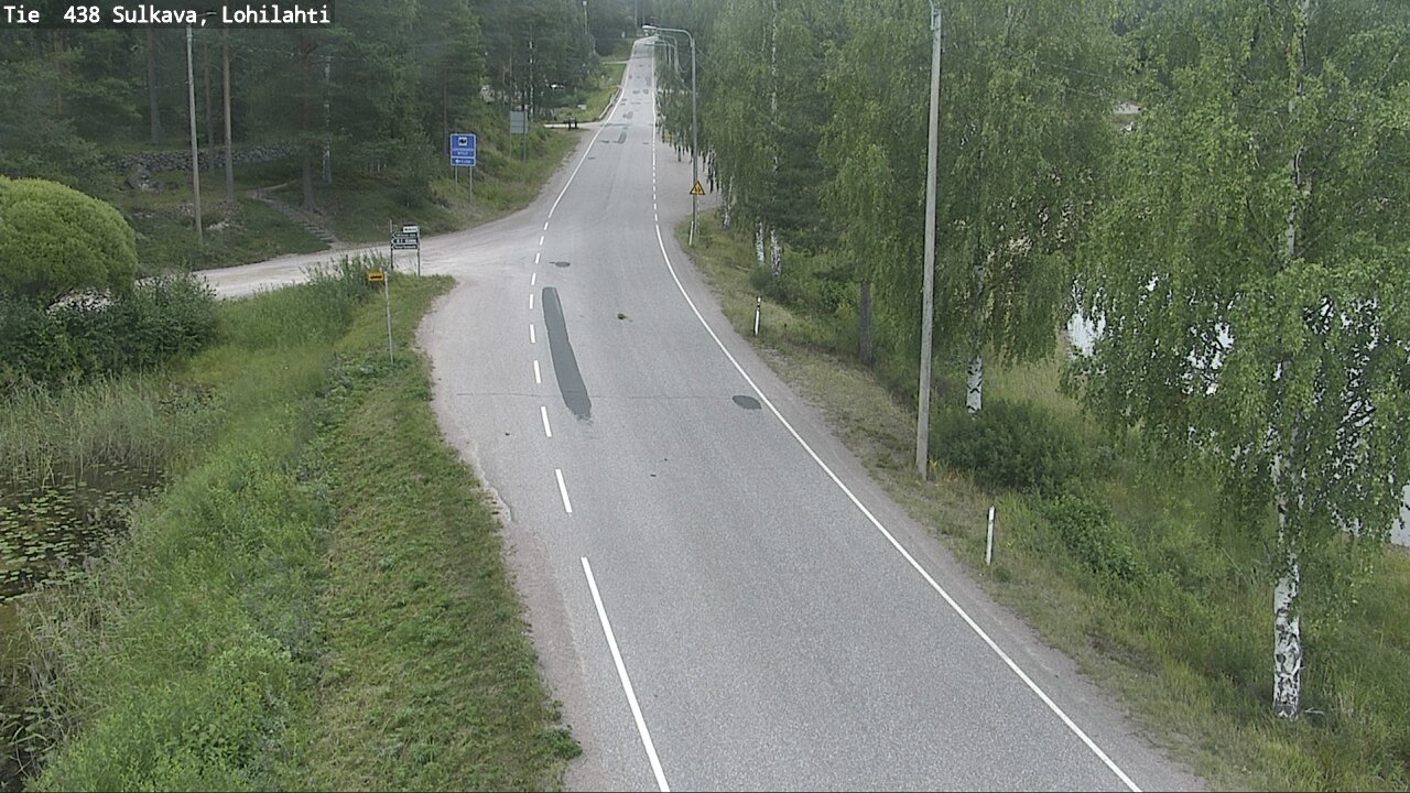 Weather Camera Image Road 438 Sulkava, Lohilahti, Sulkava, Etelä-Savo