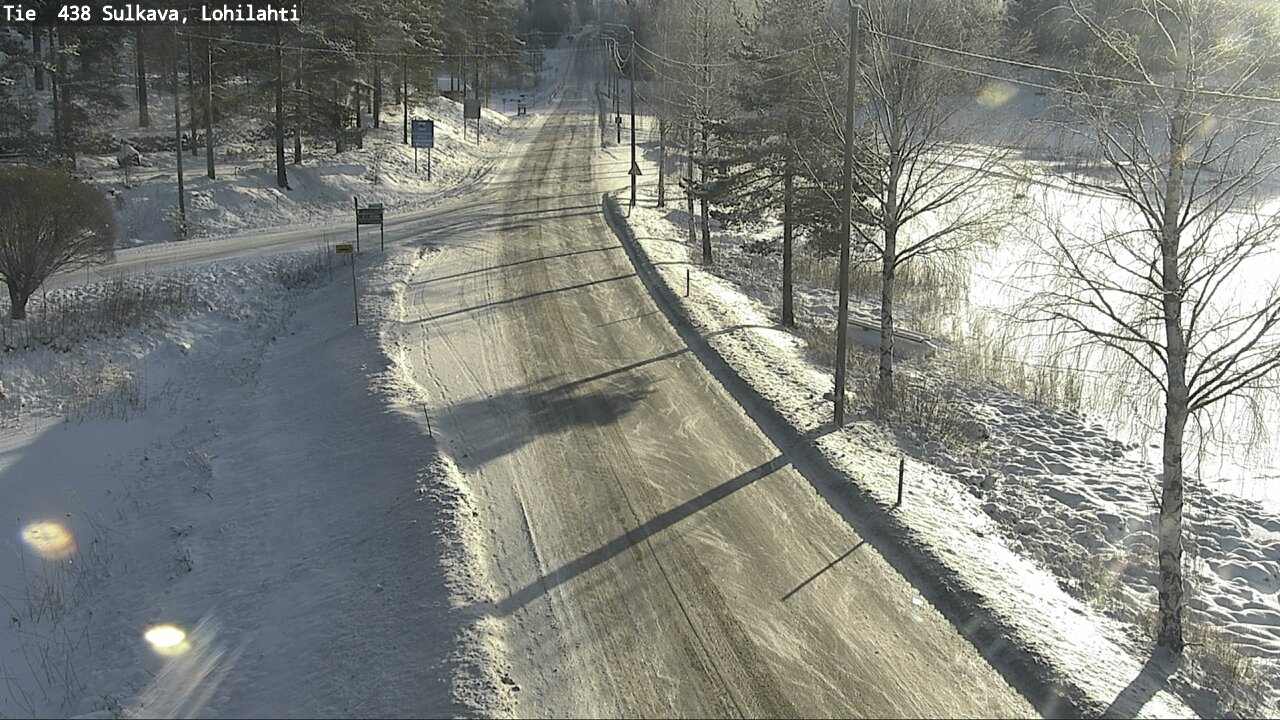 Weather Camera Image Road 438 Sulkava, Lohilahti, Sulkava, Etelä-Savo