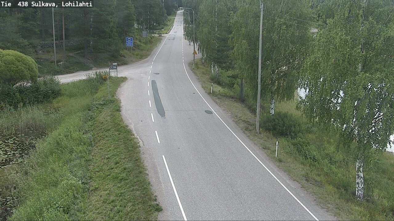 Weather Camera Image Road 438 Sulkava, Lohilahti, Sulkava, Etelä-Savo