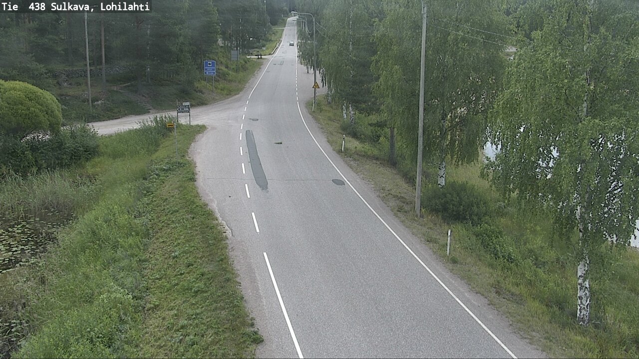 Weather Camera Image Road 438 Sulkava, Lohilahti, Sulkava, Etelä-Savo