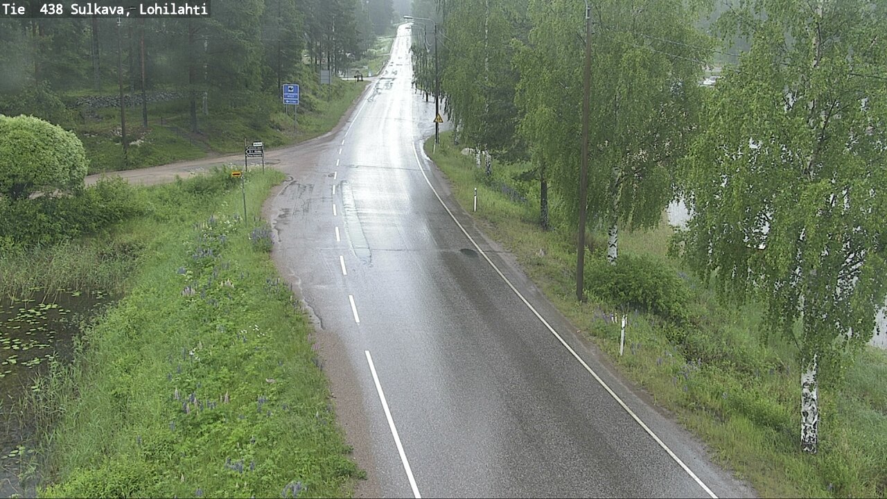 Weather Camera Image Väg 438 Sulkava, Lohilahti, Sulkava, Etelä-Savo