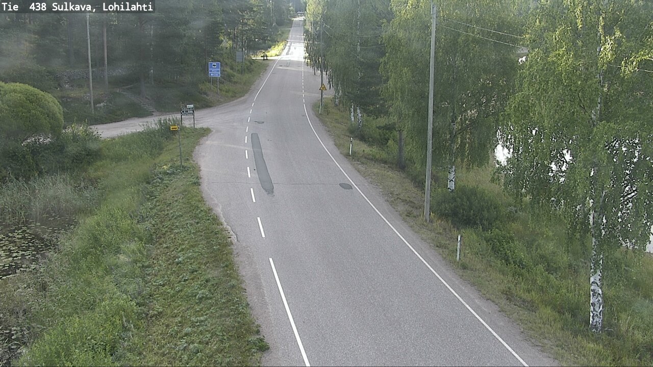 Weather Camera Image Road 438 Sulkava, Lohilahti, Sulkava, Etelä-Savo
