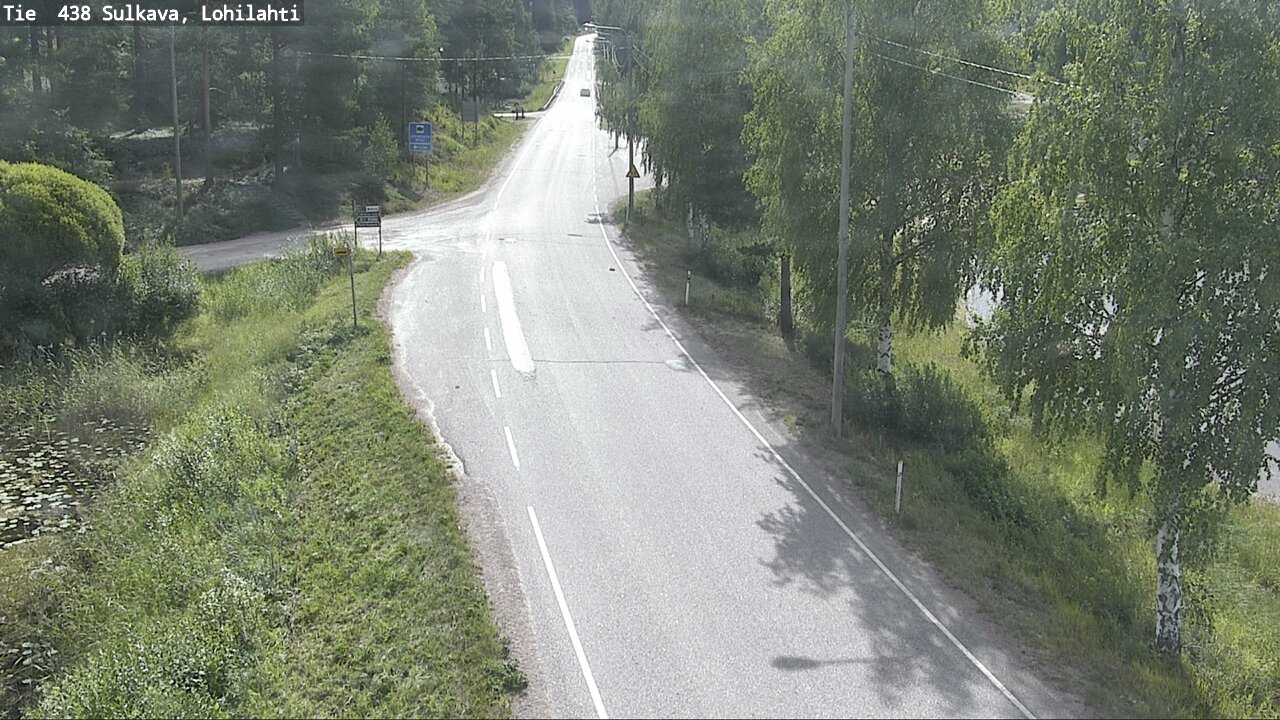 Weather Camera Image Road 438 Sulkava, Lohilahti, Sulkava, Etelä-Savo