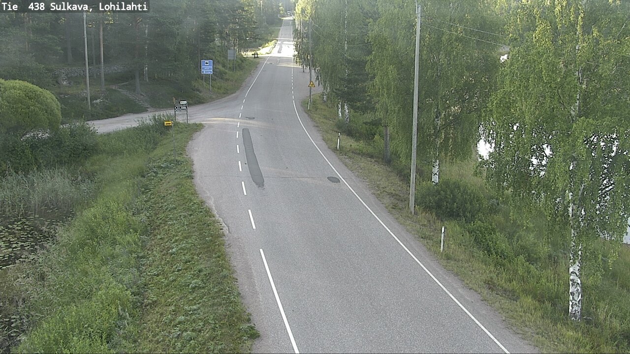 Weather Camera Image Road 438 Sulkava, Lohilahti, Sulkava, Etelä-Savo