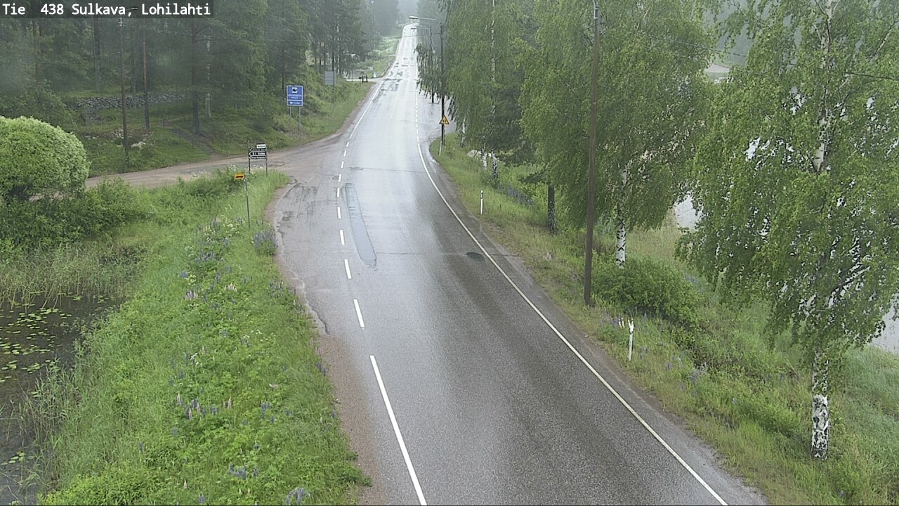 Weather Camera Image Väg 438 Sulkava, Lohilahti, Sulkava, Etelä-Savo