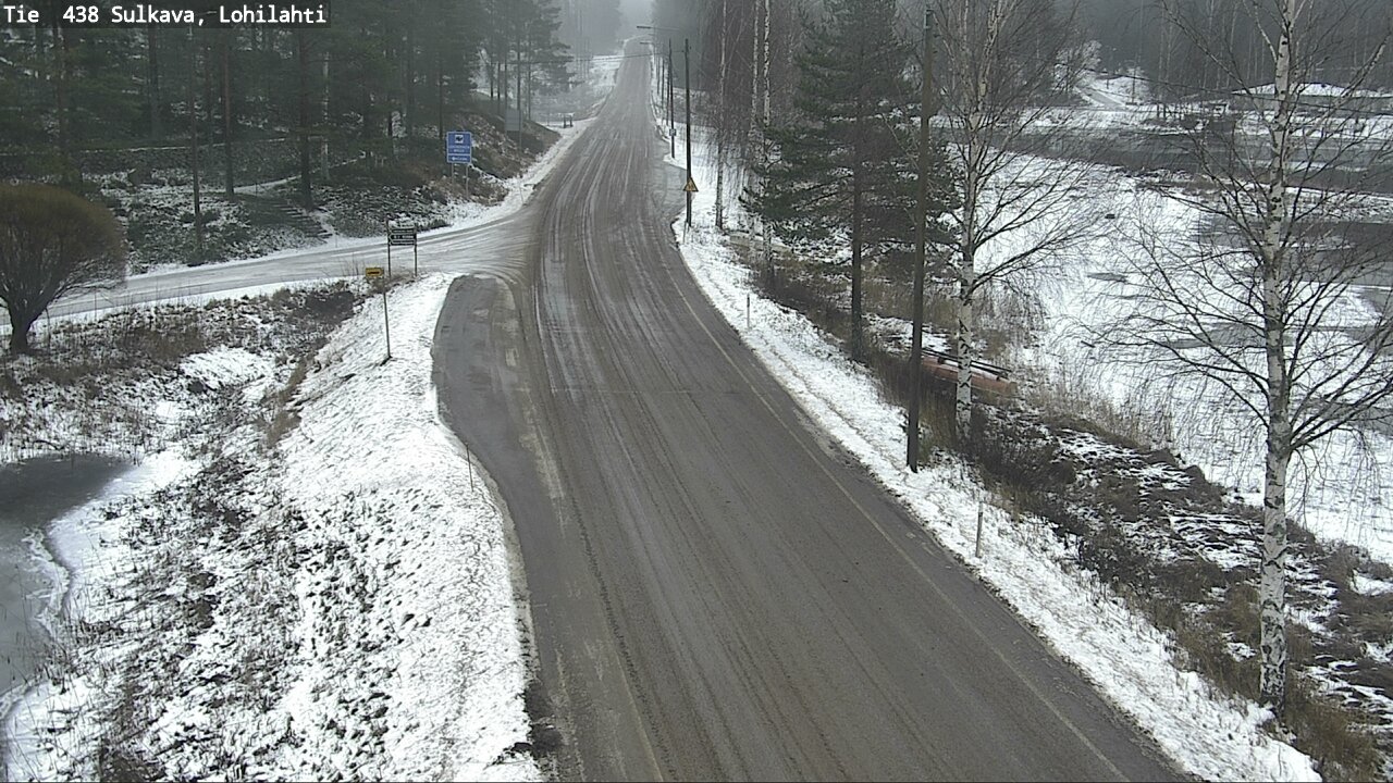 Weather Camera Image Väg 438 Sulkava, Lohilahti, Sulkava, Etelä-Savo
