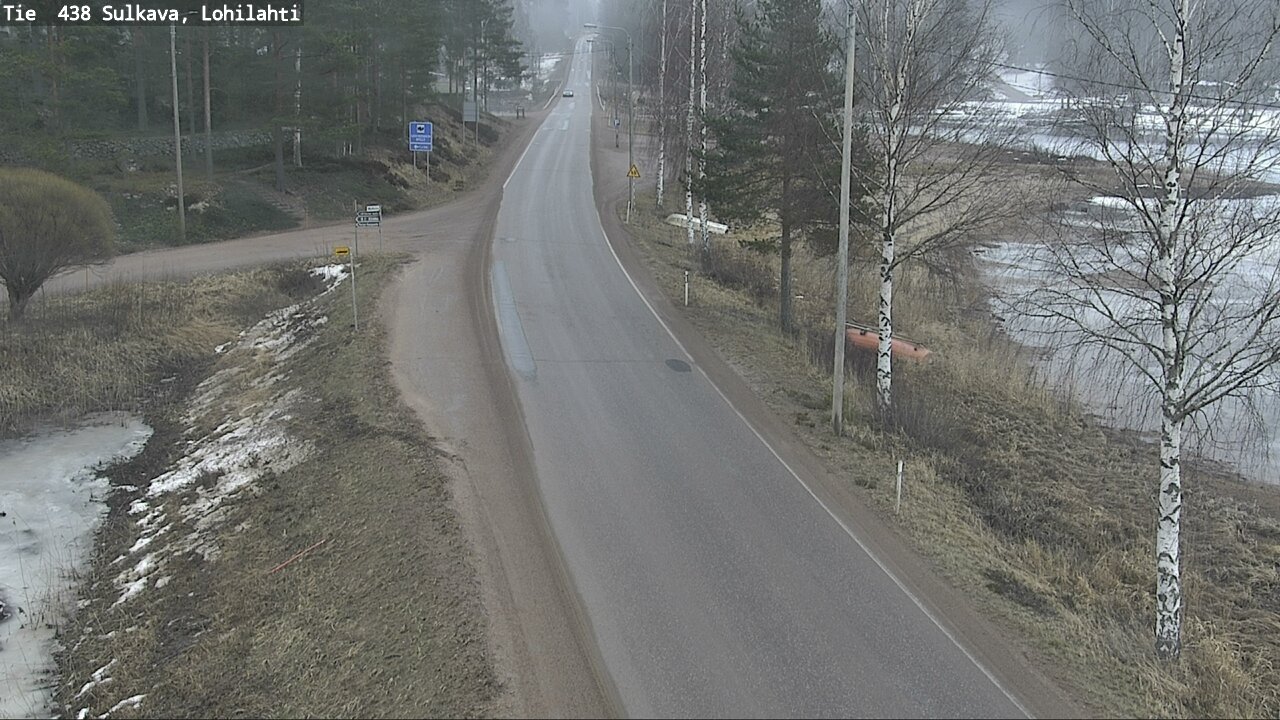 Weather Camera Image Road 438 Sulkava, Lohilahti, Sulkava, Etelä-Savo