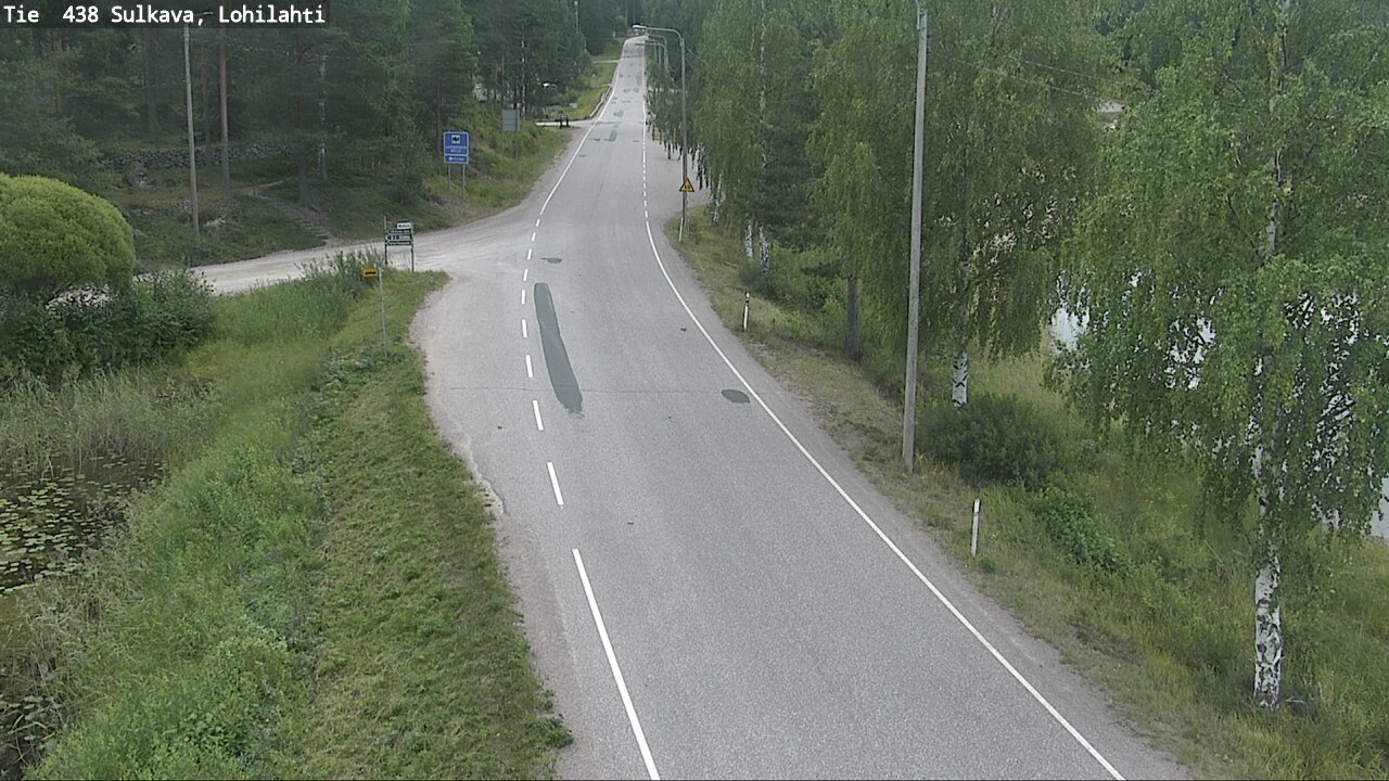 Weather Camera Image Road 438 Sulkava, Lohilahti, Sulkava, Etelä-Savo