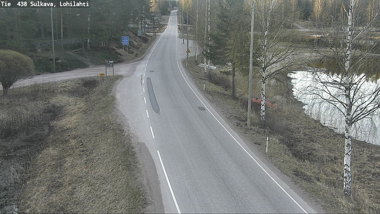 Weather Camera Image Väg 438 Sulkava, Lohilahti, Sulkava, Etelä-Savo