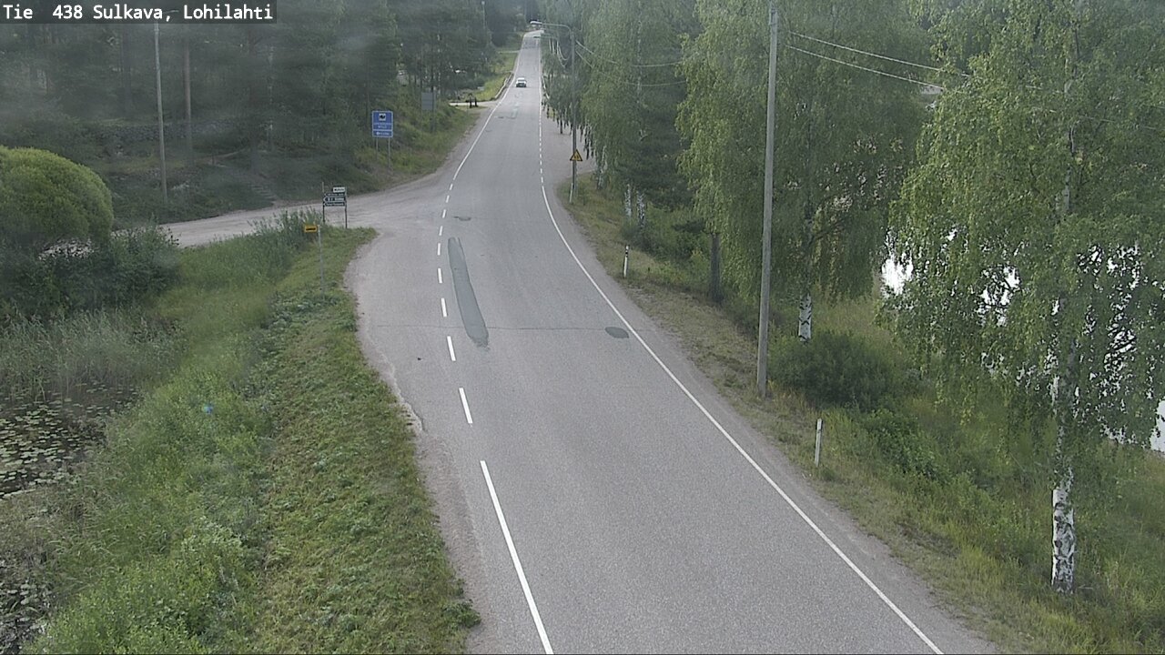 Weather Camera Image Road 438 Sulkava, Lohilahti, Sulkava, Etelä-Savo