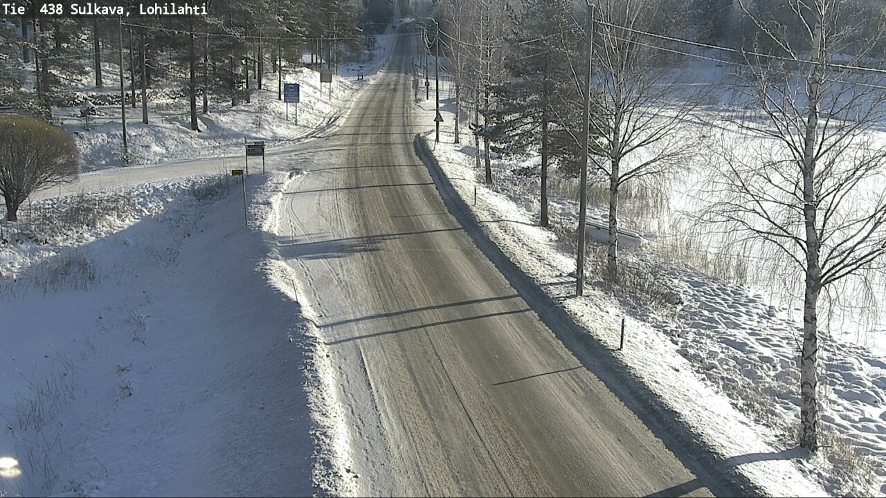 Weather Camera Image Road 438 Sulkava, Lohilahti, Sulkava, Etelä-Savo