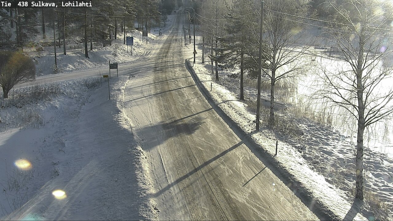 Weather Camera Image Road 438 Sulkava, Lohilahti, Sulkava, Etelä-Savo