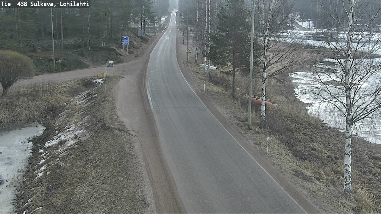 Weather Camera Image Road 438 Sulkava, Lohilahti, Sulkava, Etelä-Savo