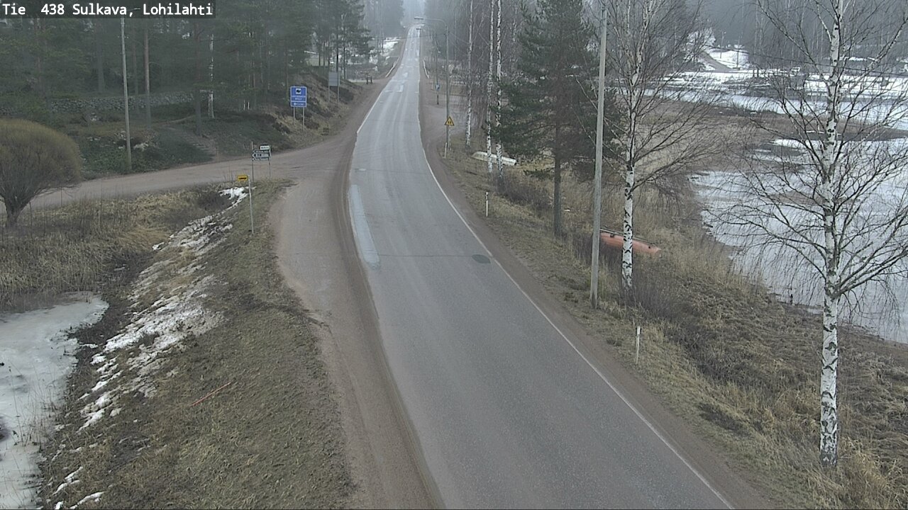 Weather Camera Image Road 438 Sulkava, Lohilahti, Sulkava, Etelä-Savo