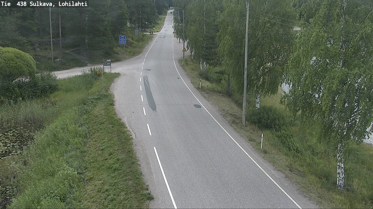 Weather Camera Image Road 438 Sulkava, Lohilahti, Sulkava, Etelä-Savo