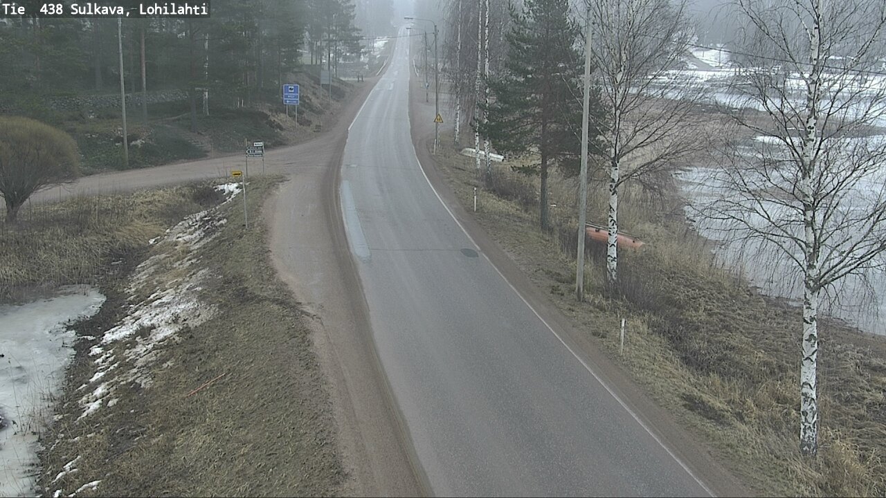 Weather Camera Image Road 438 Sulkava, Lohilahti, Sulkava, Etelä-Savo