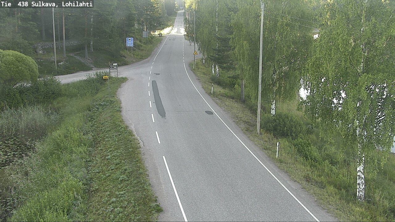 Weather Camera Image Road 438 Sulkava, Lohilahti, Sulkava, Etelä-Savo