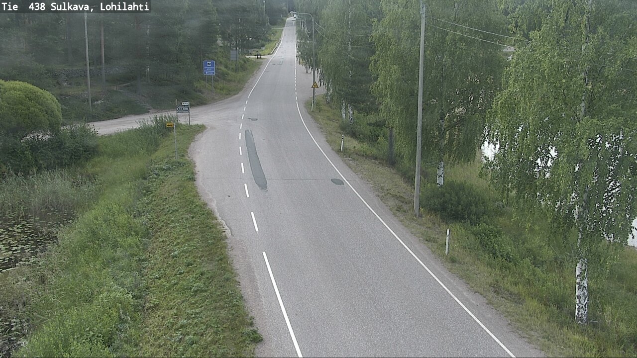 Weather Camera Image Road 438 Sulkava, Lohilahti, Sulkava, Etelä-Savo