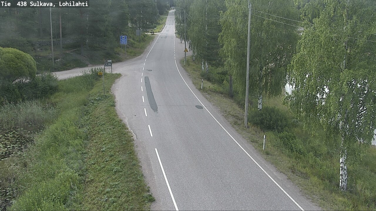 Weather Camera Image Road 438 Sulkava, Lohilahti, Sulkava, Etelä-Savo