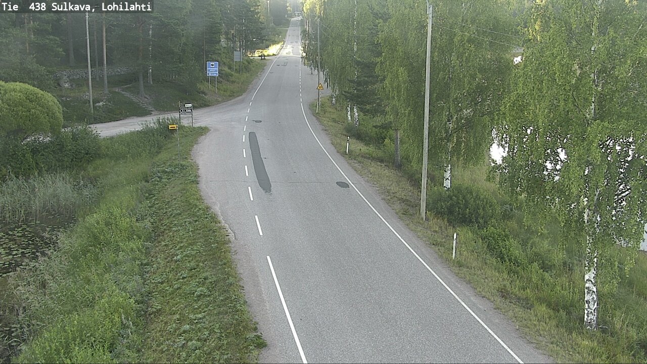 Weather Camera Image Road 438 Sulkava, Lohilahti, Sulkava, Etelä-Savo