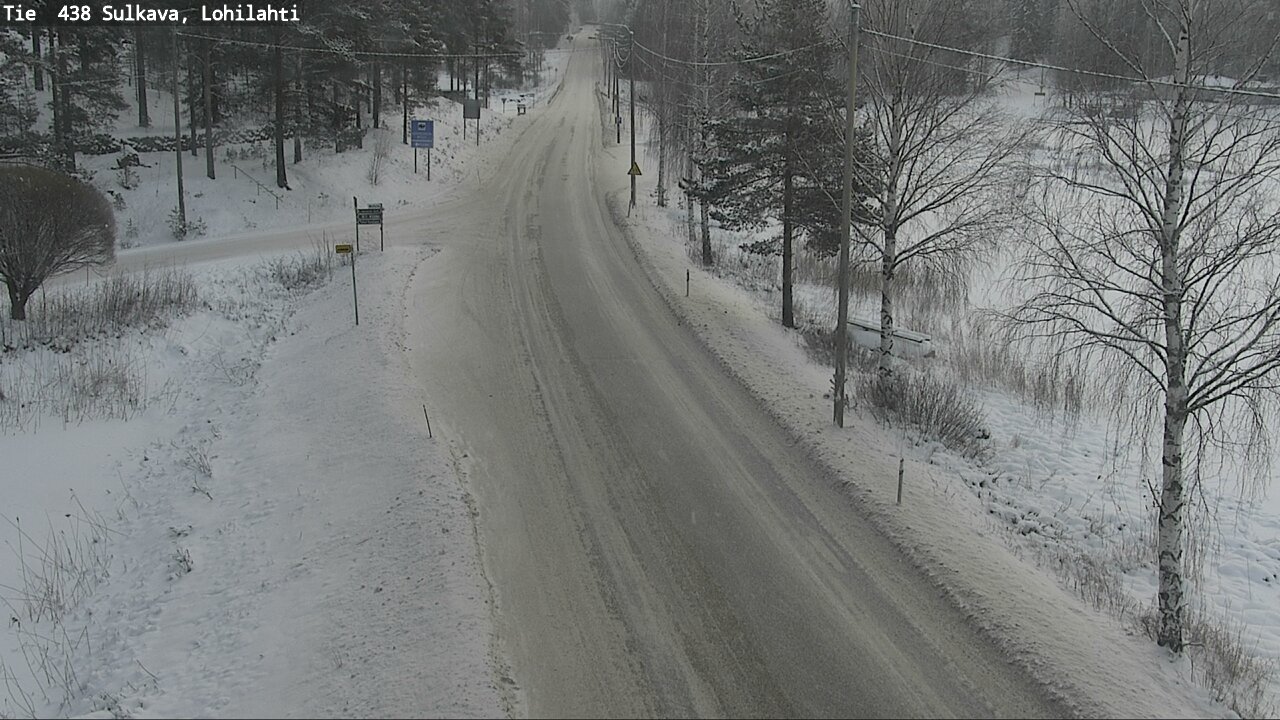 Weather Camera Image Road 438 Sulkava, Lohilahti, Sulkava, Etelä-Savo