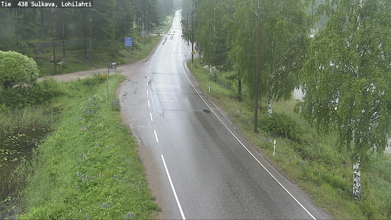 Weather Camera Image Väg 438 Sulkava, Lohilahti, Sulkava, Etelä-Savo