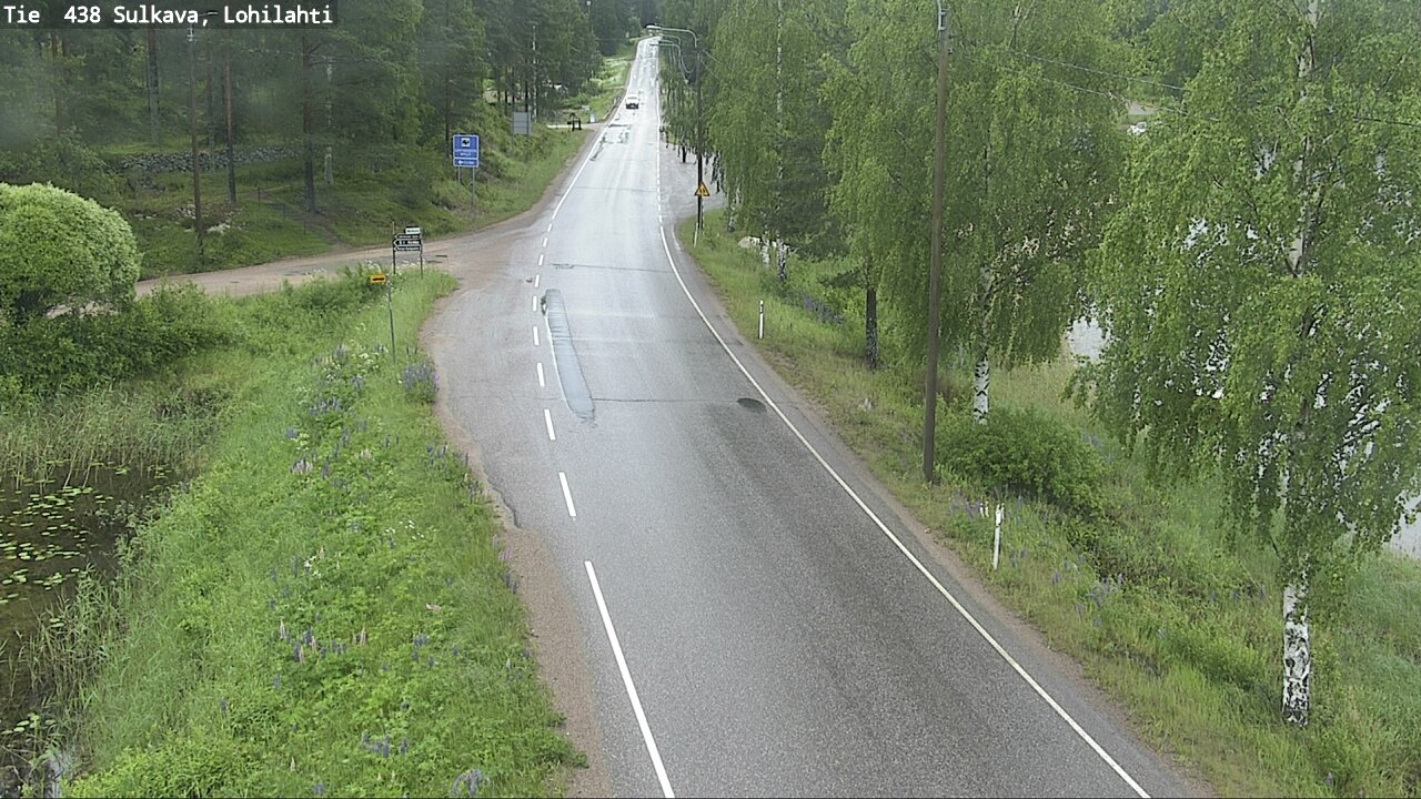 Weather Camera Image Väg 438 Sulkava, Lohilahti, Sulkava, Etelä-Savo