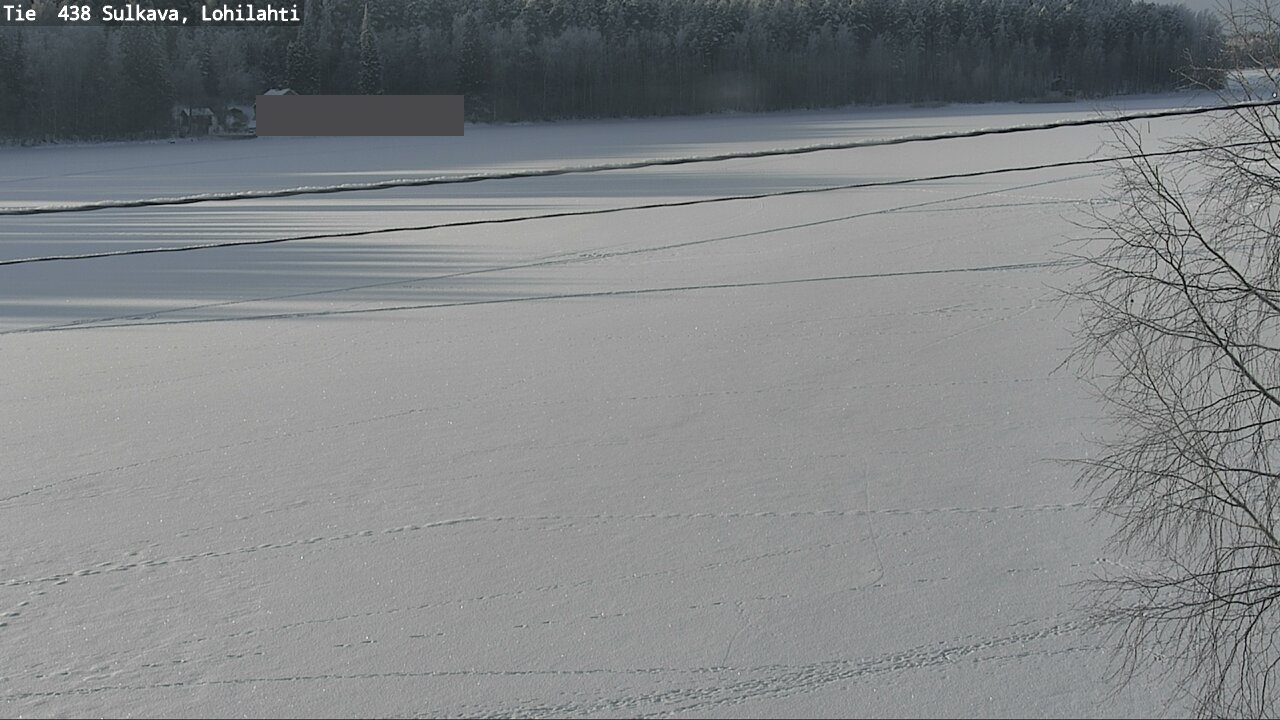 Weather Camera Image Väg 438 Sulkava, Lohilahti, Sulkava, Etelä-Savo