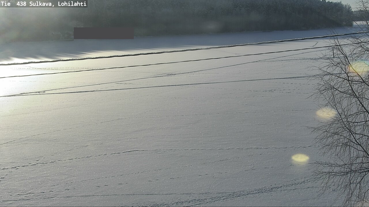 Weather Camera Image Väg 438 Sulkava, Lohilahti, Sulkava, Etelä-Savo