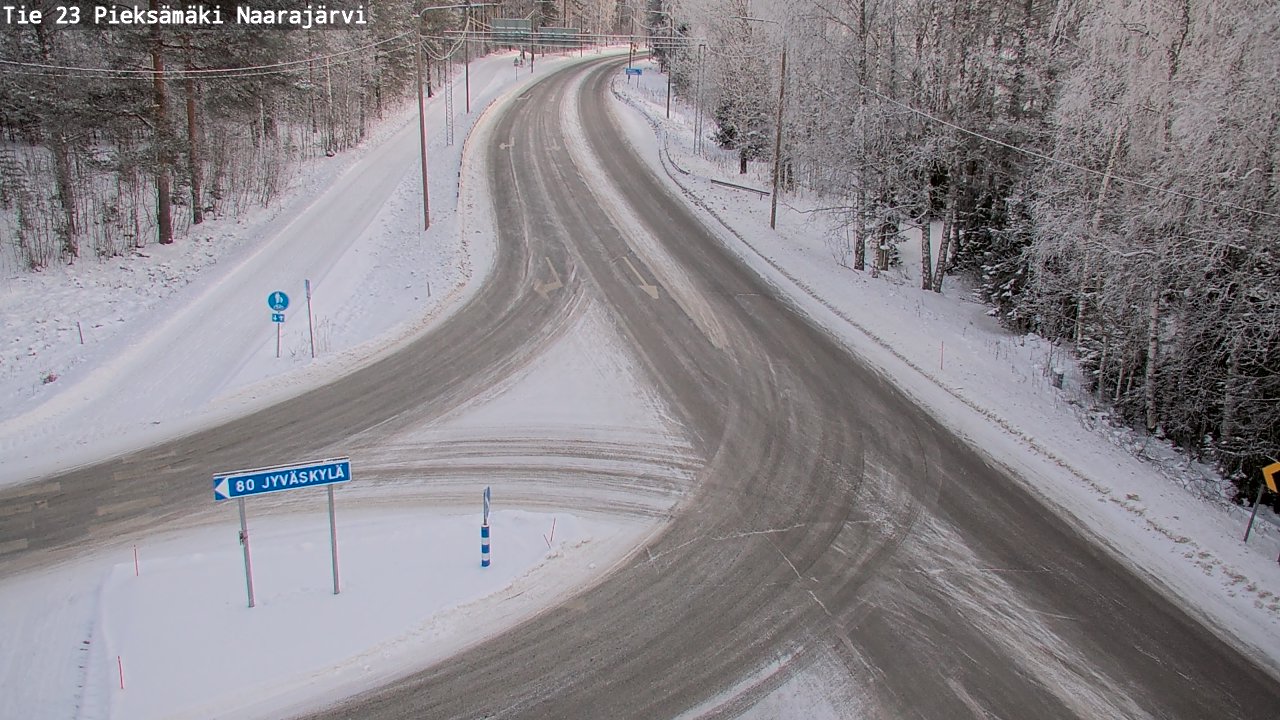 Kelikamerat Kuva Tie 23 Pieksämäki, Naarajärvi, Pieksämäki, Etelä-Savo