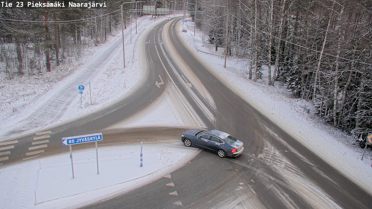 Kelikamerat Kuva Tie 23 Pieksämäki, Naarajärvi, Pieksämäki, Etelä-Savo