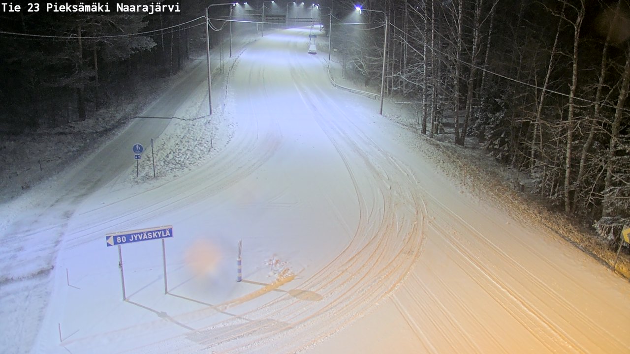 Kelikamerat Kuva Tie 23 Pieksämäki, Naarajärvi, Pieksämäki, Etelä-Savo